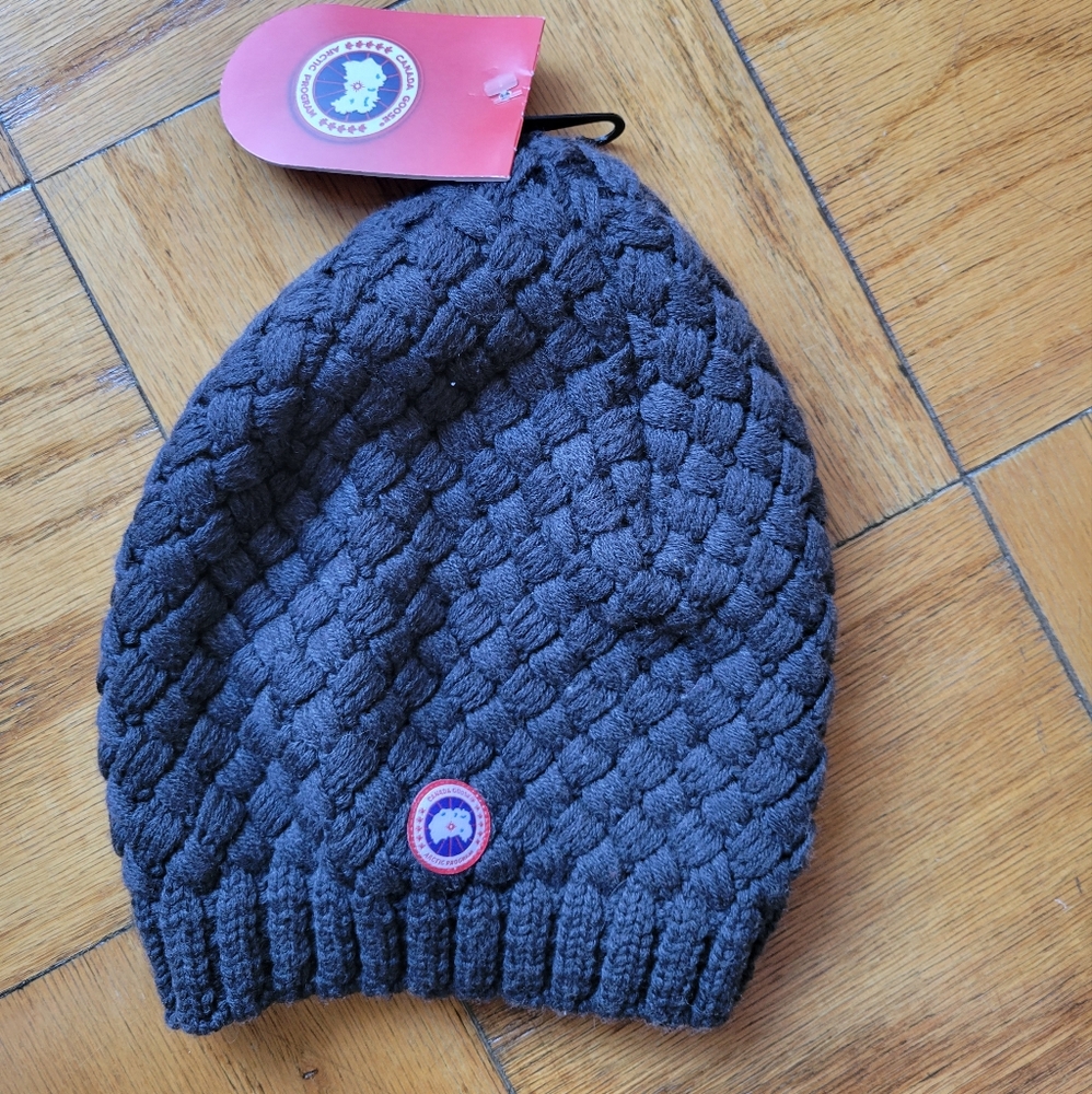 Canada Goose grey beanie